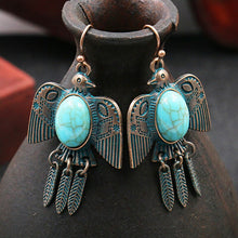 Charger l&#39;image dans la galerie, Boucles d&#39;Oreilles Pendantes Ethnique Antique
