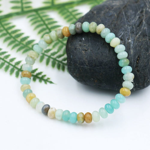 bracelet en perles d'amazonite 