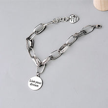 Charger l&#39;image dans la galerie, Bracelet Live Your Dream en Argent Sterling 925
